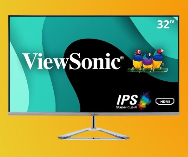  ViewSonic 32 Inch 1080p Widescreen IPS Monitor with Ultra-Thin Bezels