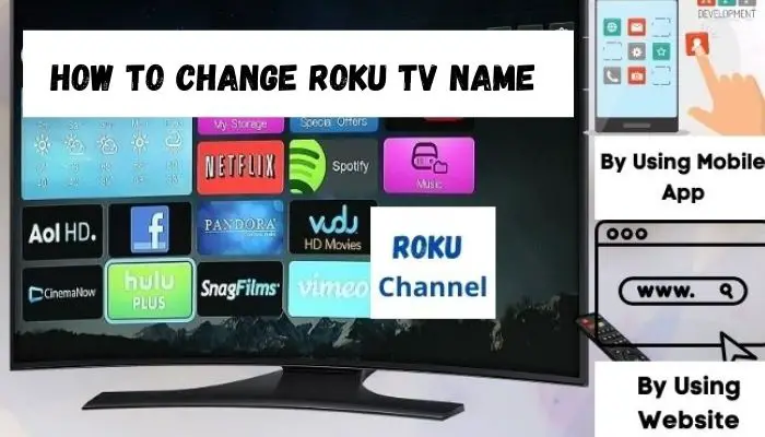 How to Change Roku TV Name